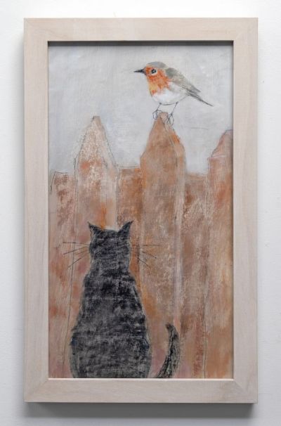 chatting over the fence by joyce gunn cairns