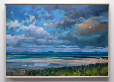 view to south uist, barra by penelope anstice