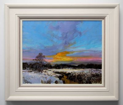 morvern sunset by alan b hayman