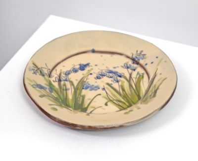 medium bluebell plate by michelle lowe