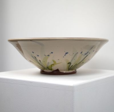 bluebell serving bowl by michelle lowe