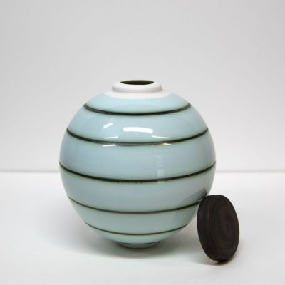 small ginger jar by tricia thom