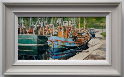 bonnie lass and remembrance at crinan by david deamer
