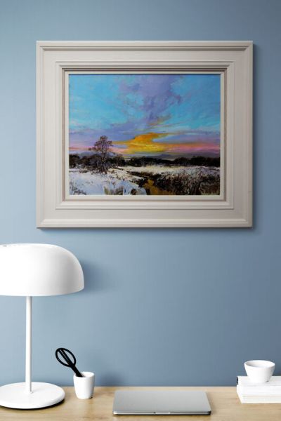 morvern sunset by alan b hayman
