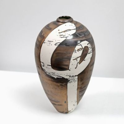 negative splash oblong vessel by tricia thom