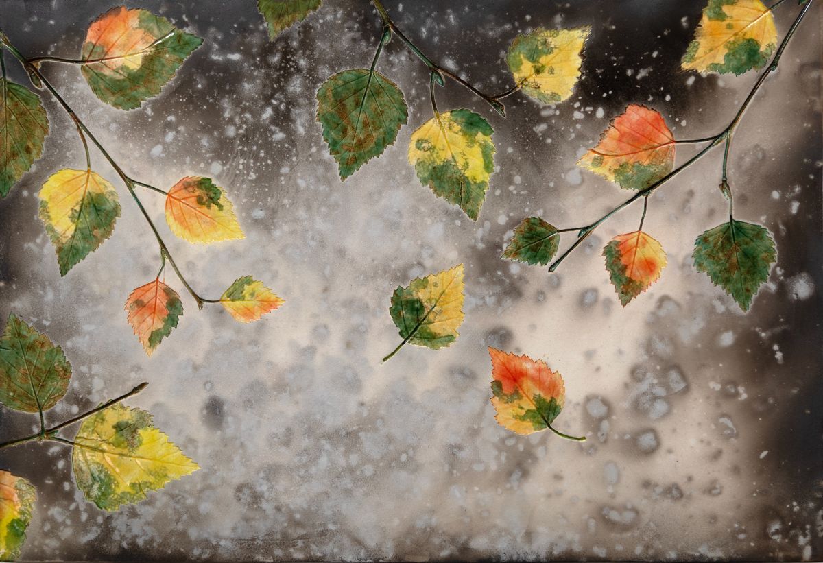 two falling leaves by helen michie
