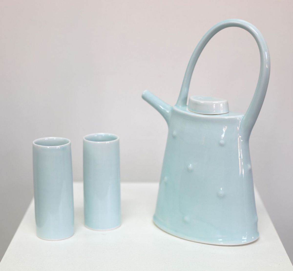 blue bump tea set | tricia thom