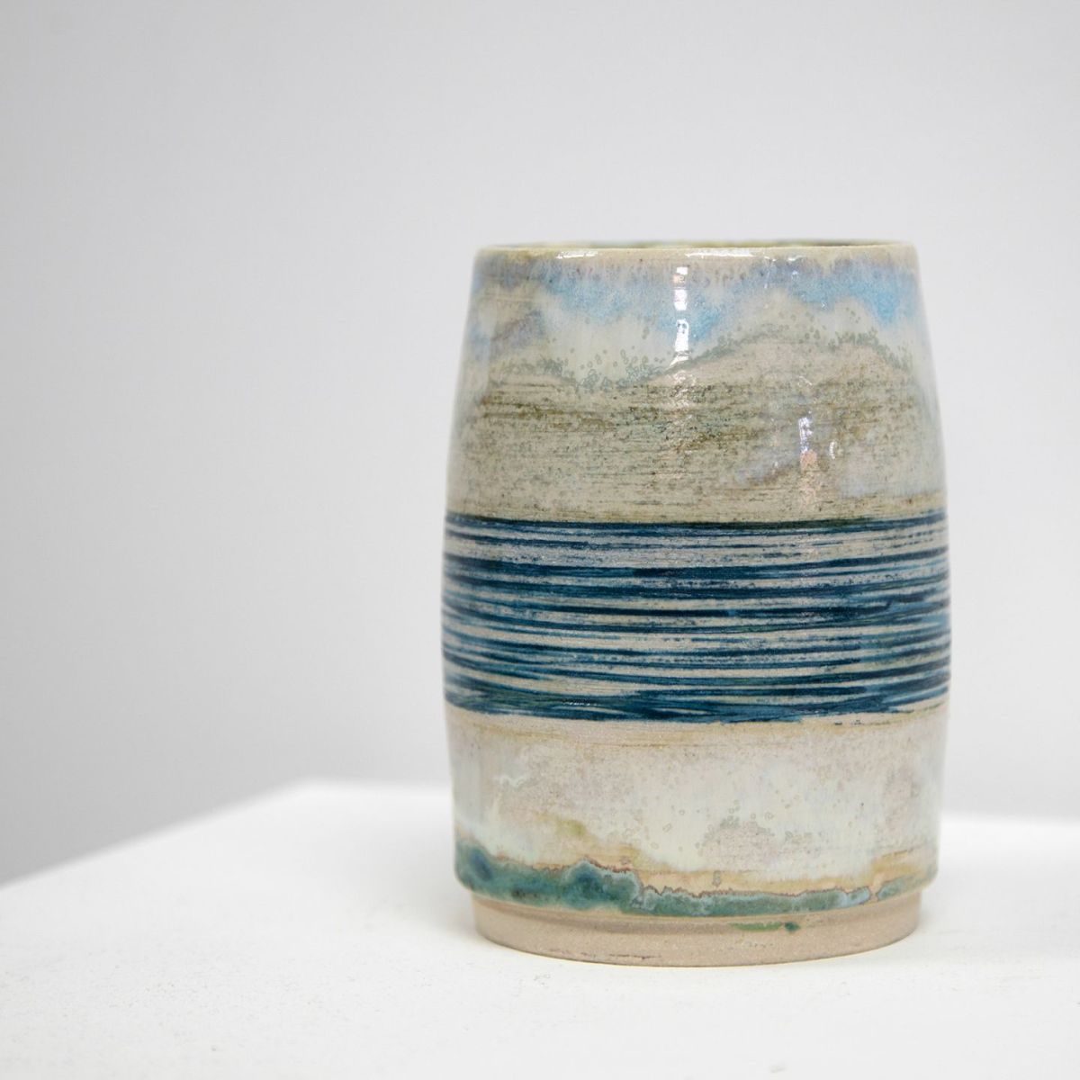 coastal vase by pam matthews