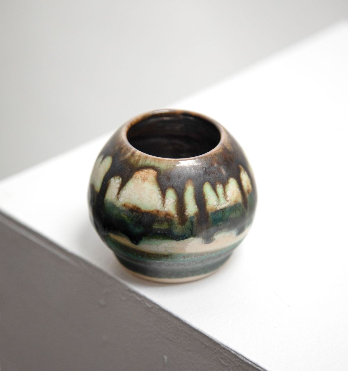 sea urchin moon jar I by pam matthews