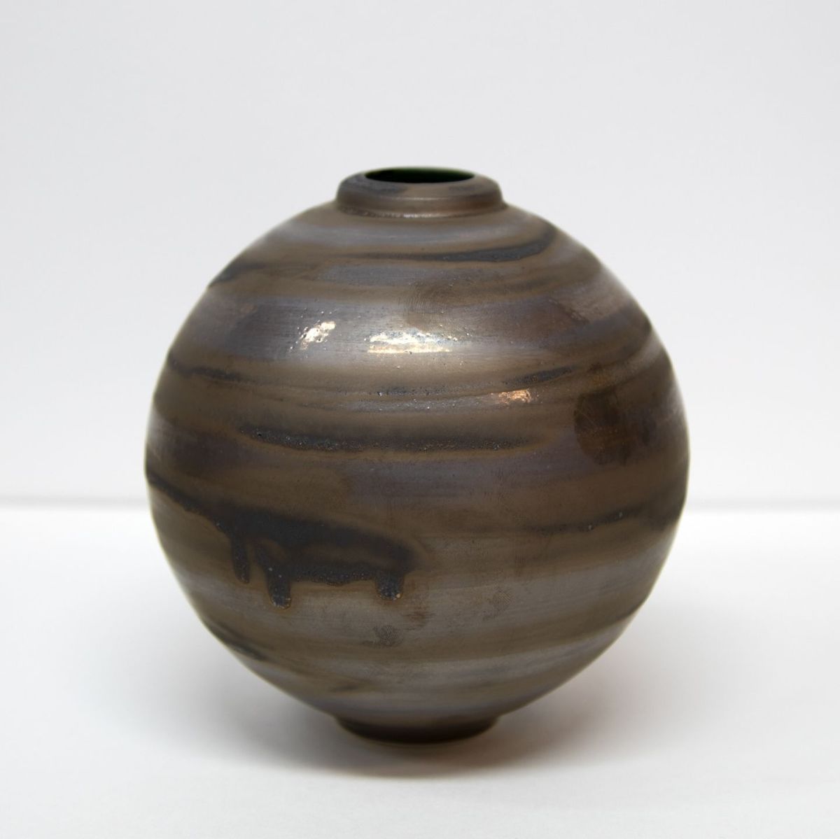 mini moon jar III by tricia thom