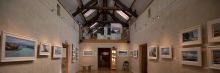the main gallery space and upstairs at resipole studios